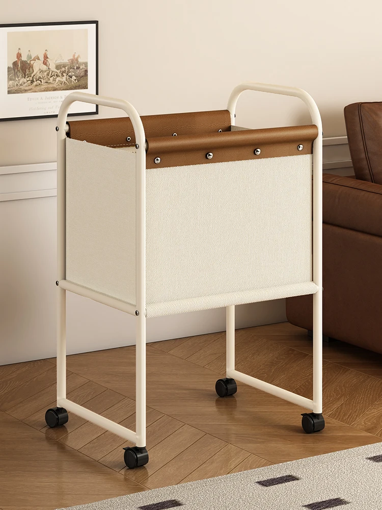 

Dirty clothes basket Retro dirty clothes basket Household laundry basket Removable dirty clothes storage trolley Large capacity