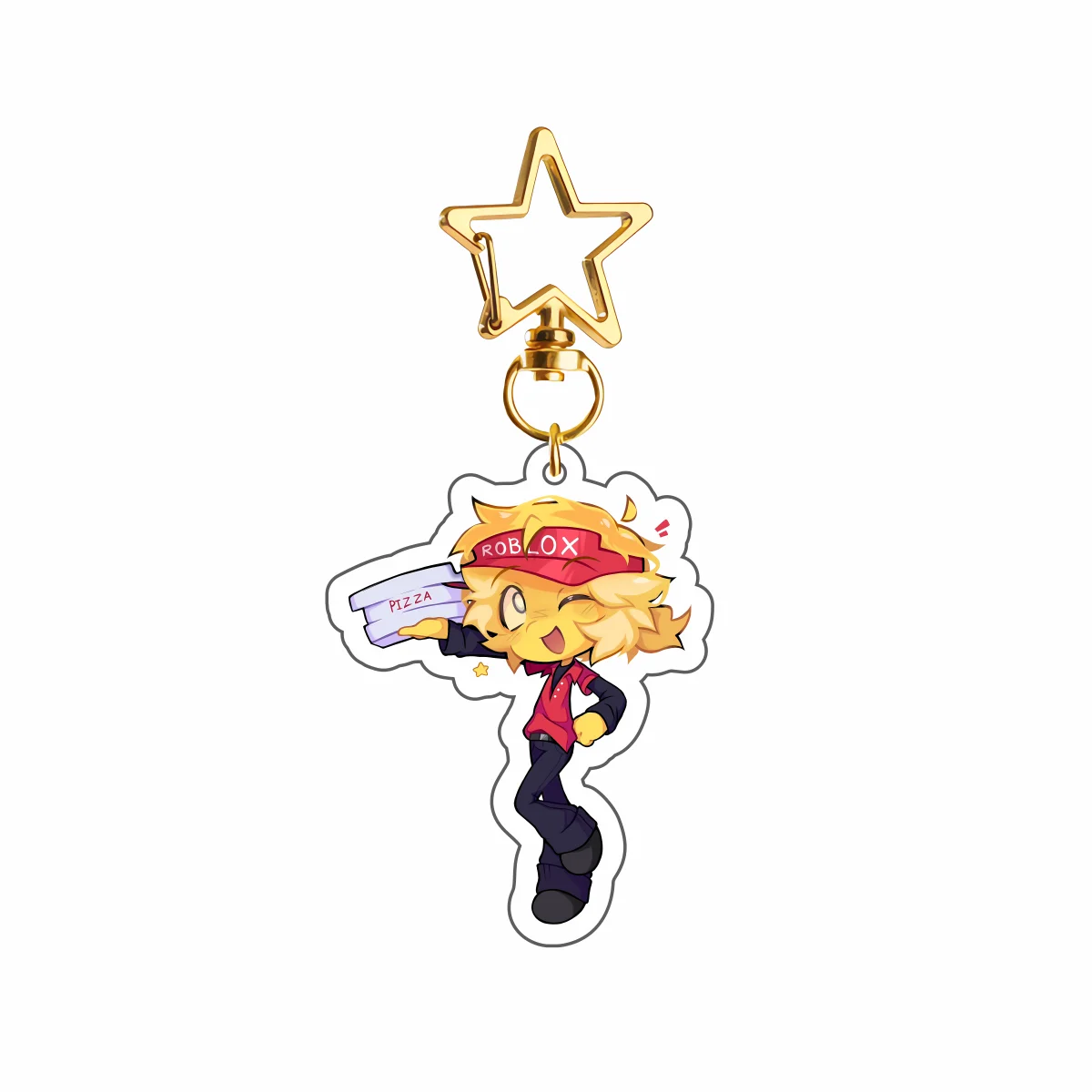 حار لعبة ضيف 1337 Forsaken 6 سنتيمتر الاكريليك سلاسل المفاتيح Noob Shedletsky جون دو c00lkidd إليوت مفتاح قلادة عصابة الألعاب المشجعين الهدايا