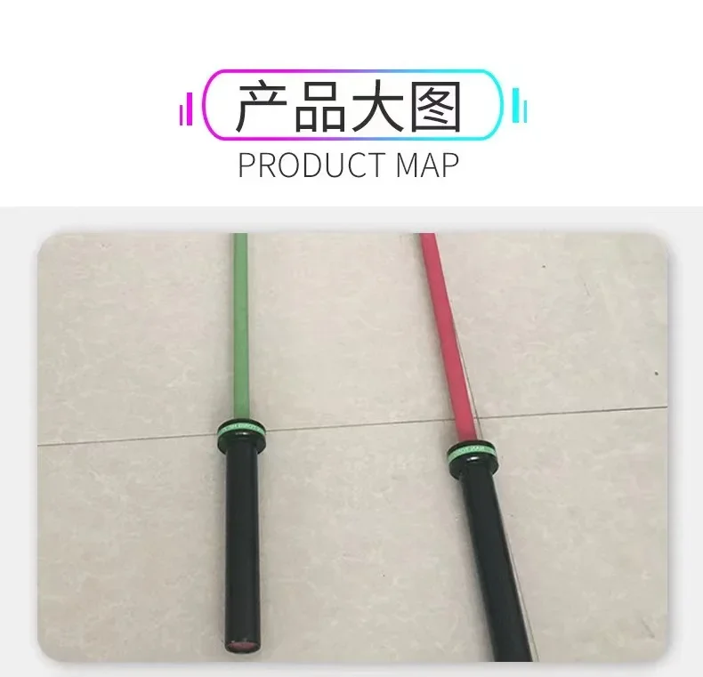 Barbell bar weightlifting straight 1.2 M 1.5 M 1.8M 2.2 M gym bar weightlifting barbell hex bar with low price