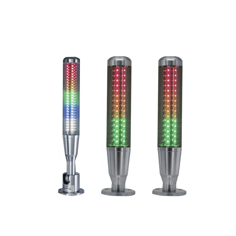 LED Multi-function Signal Light IP20 Led Colorful Signal Tower 24V Indicator Light,cnc Machine Warning Signal Tower Light