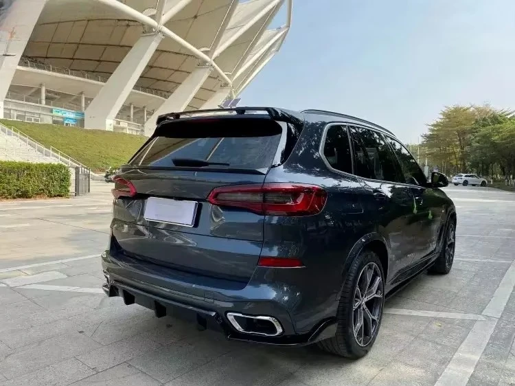 G05 Body Kits Carbon Fiber Front Lip Diffuser Splitters Side Skirts Spoiler Wings for X5 G05 Warrior Style Auto Parts