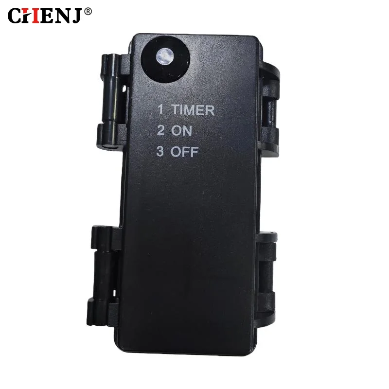 1Pcs 2 Sections AA Battery Holder 3V No.5 Waterproof And Dustproof Battery Cartridge With Timing Function