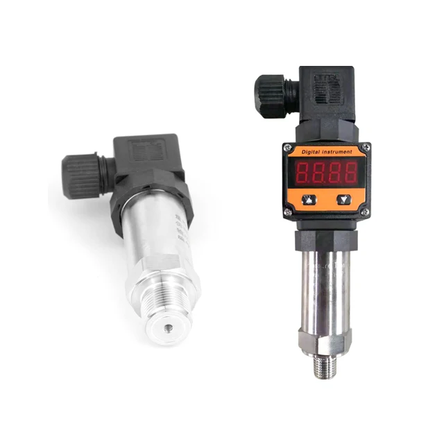 Now In Stock CE RoHS 4~20mA Pressure Sensor  Stainless Steel Pressure Transducer Sensor Air Steam Oil Pressure Transmitter