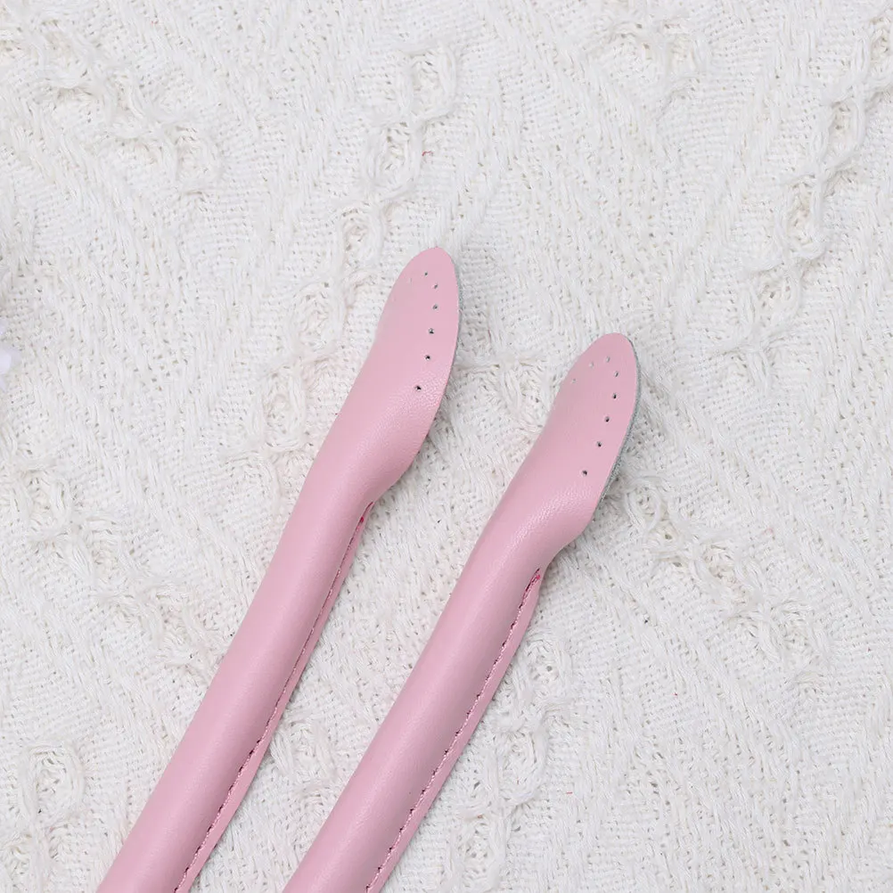 

1Pair 50Cm Bright Color Bag Strap DIY Sewing Tote Handbag Replacement Accessories Thicken Handle Easy Install Light