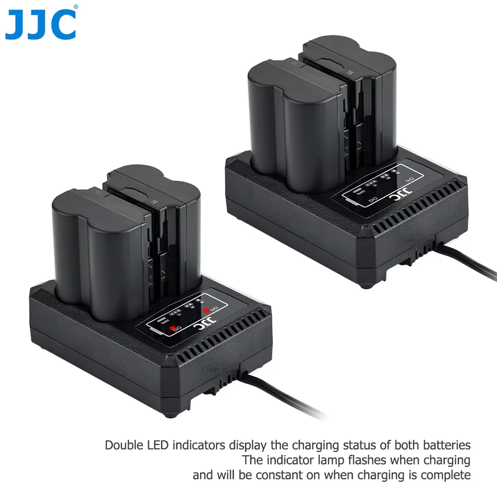 เครื่องชาร์จแบตเตอรี่กล้อง JC USB สำหรับแบตเตอรี่ Fujifilm Fuji NP-W235 JJC B-NPW235 ใช้ได้กับกล้อง Fujifilm X-T5 X-T4 X-S20 X-H2S X-H2 GFX100S