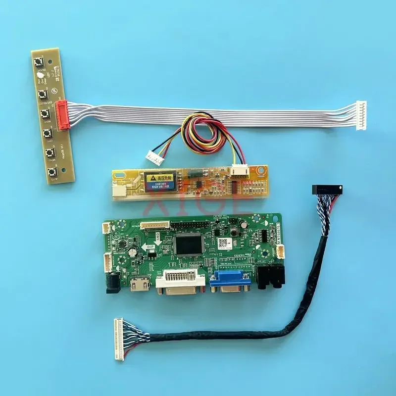 

MNT68676 Controller Board Fit LP171W01 LP171WP4 LP171WX2 LCD Display DIY Kit DVI VGA HDMI-Compatible 1CCFL 1440*900 LVDS-30Pin