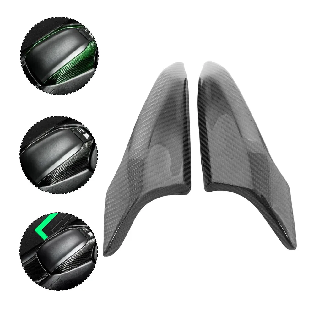 

Carbon Fiber Fuel Tank Side Covers Black 1Pair Accessories Fit For Yamaha TMAX 530 560 2017 2018 2019 2020 2021 Motorcycle