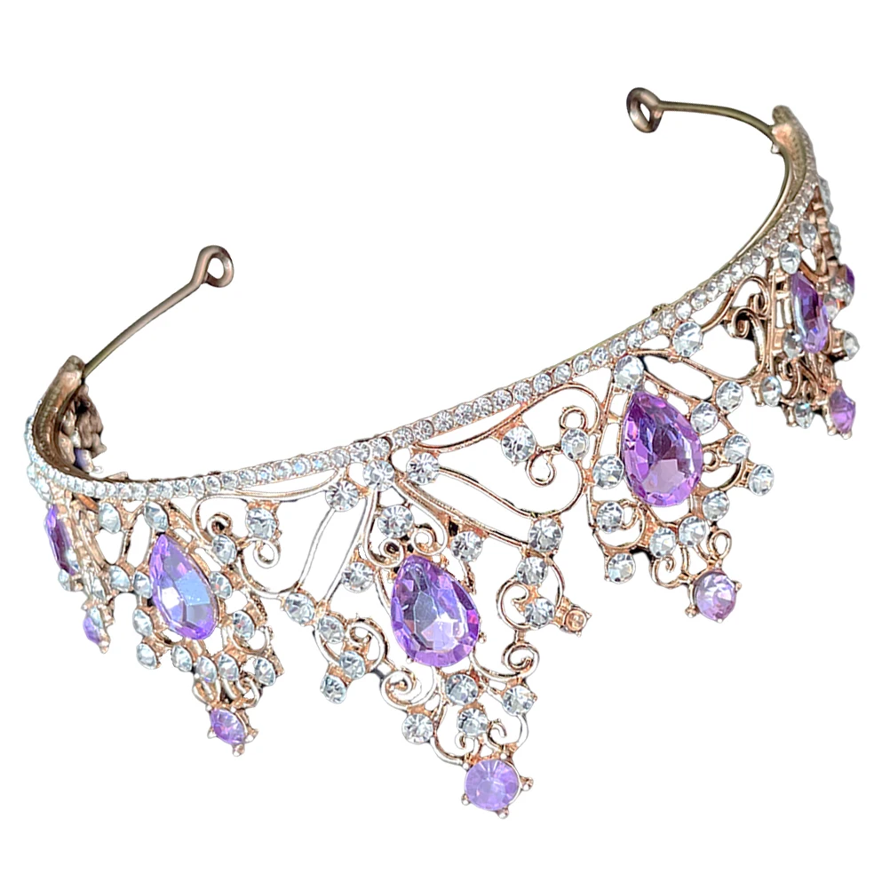 Bridal Crystal Tiara Stunning Rhinestone Crown Wedding Headpiece Bride Hair Jewelry Tiaras for Women Rhinestone Tiaras