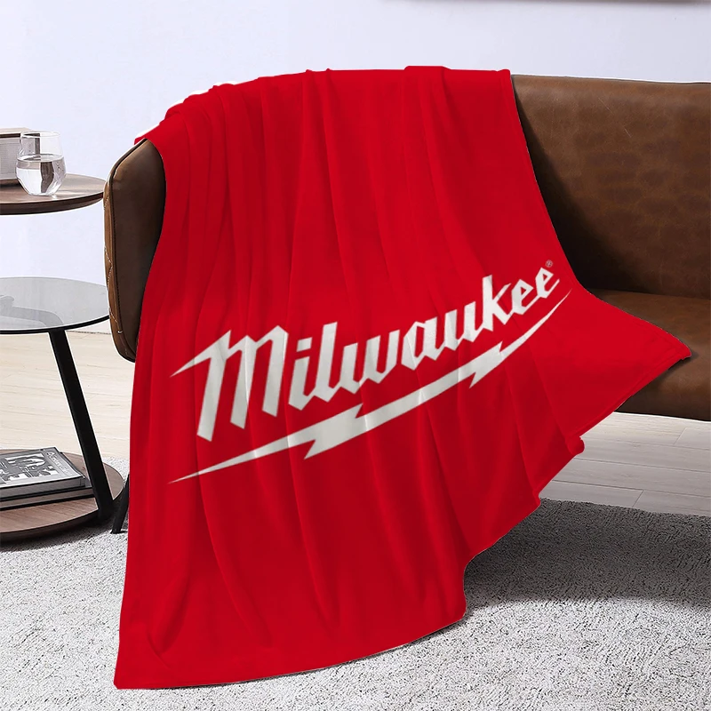 

Fluffy Soft Blankets for Bed M-Milwaukee Sofa Blankets & Throws Fleece Blanket Furry Summer Comforter Throw Double Decorative