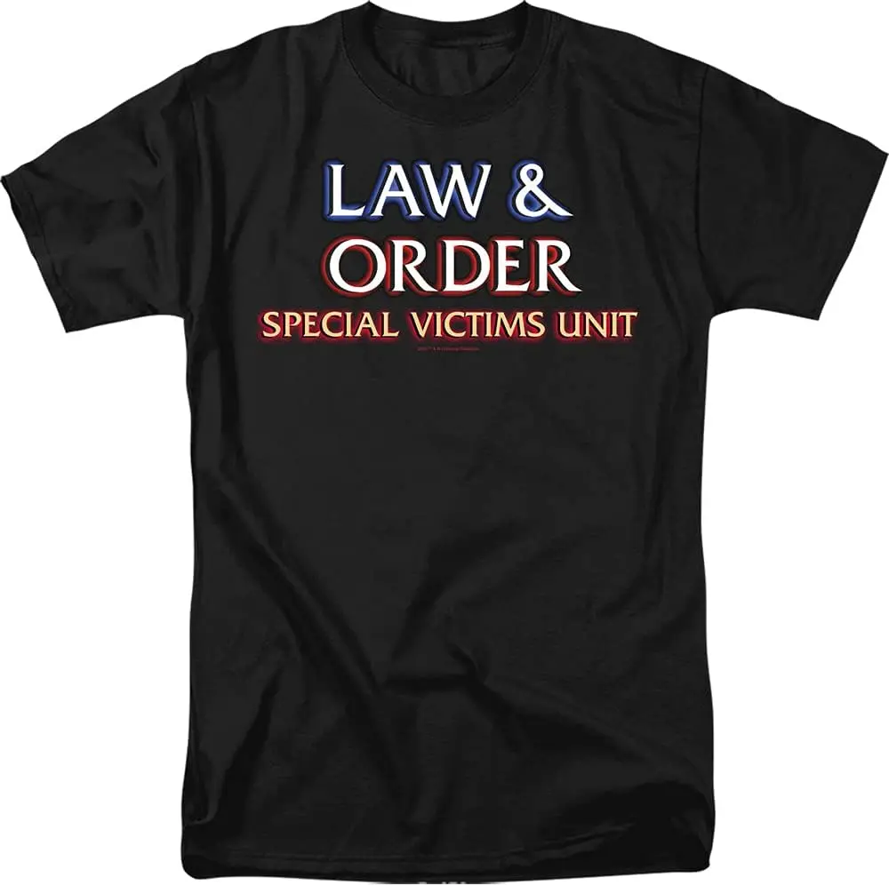 

Law & Order Special Victims Unit TV Show Logo Adult T-Shirt