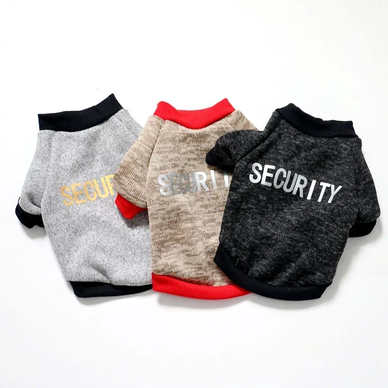 Dogs Winter Clothes Warm Pullover Sweatshirt for Small Medium Dogs French Bulldog Chihuahua Dogs Coats Puppy Cat Clothes