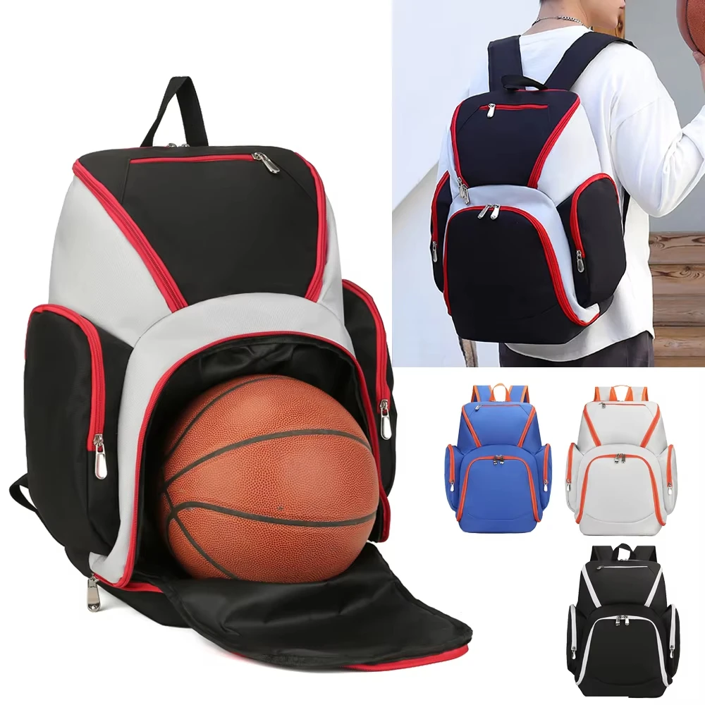 

Basketball Soccer Backpack for Boys Teenagers Football Volleyball Sports Training Bag Large Outdoor Travel Commuting Schoolbag