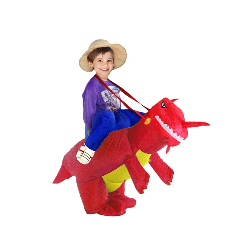 Bambini festa di Halloween Cosplay animale bambini vestito vestito animale dinosauro gonfiabile vestito ragazzi ragazze vestito 80-140cm