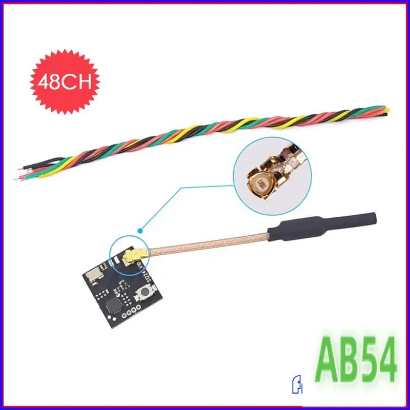 

SB-5.8G 250Mw 48CH Mini VTX FPV Video Transmitter, Adjustable 25/100/250Mw For RC Drone Multirotor DIY