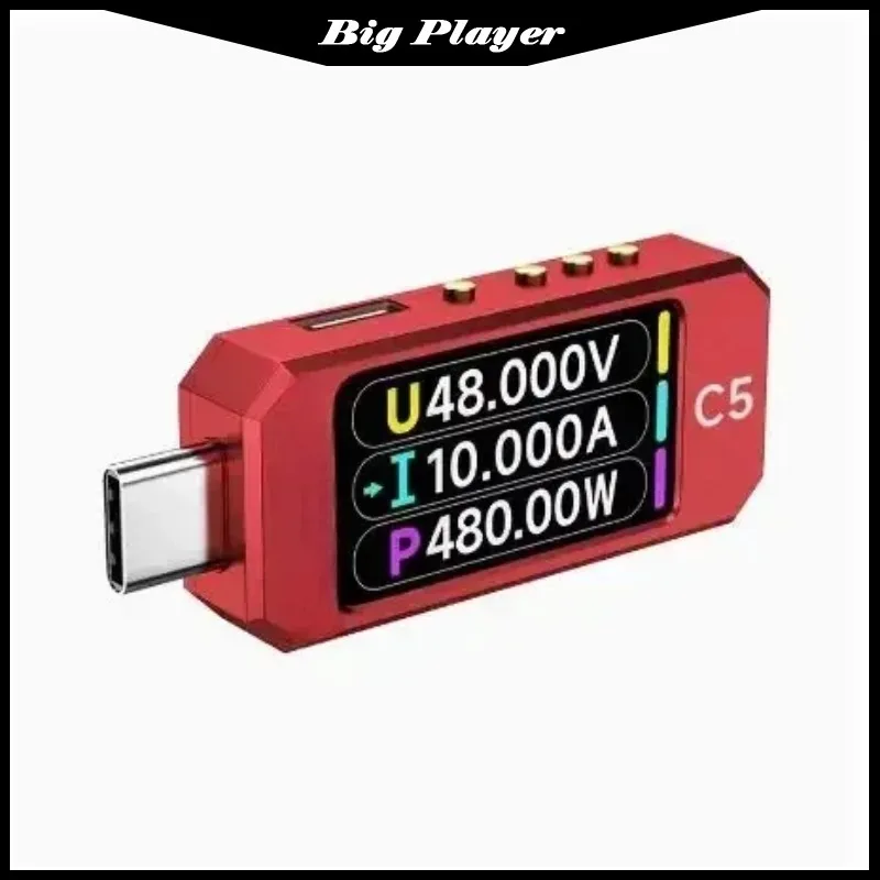 

C5 C4L Detector USB Voltage And Current Meter Tester PD3.1 Trick EPR Aging Activation 48V