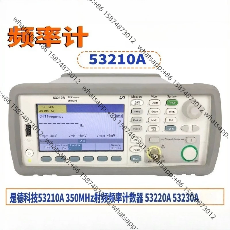 

Keys ight 53210A-350MHz R F Frequency Meter 53220A-53230A