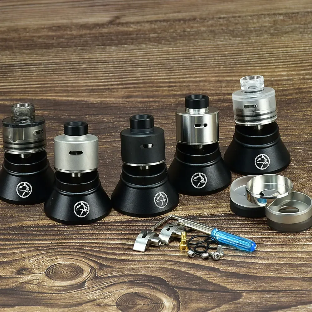 Vape Tank WICK'D rda WICKD Style 316SS RDA Tank rda atomizer 22mm Rebuildable Dripping Atomizer with BF Pin