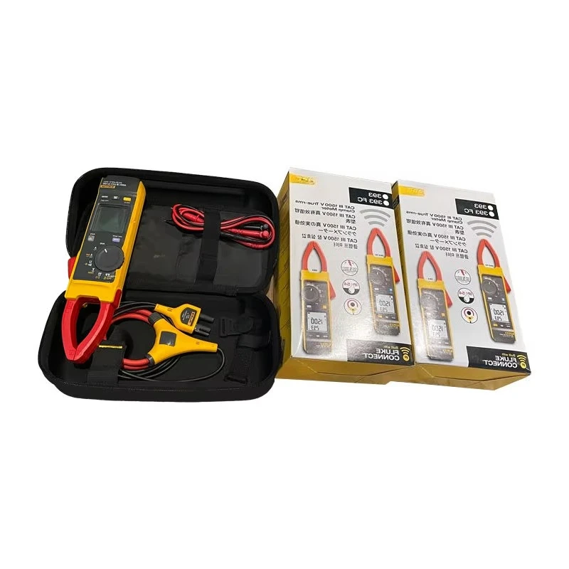 393 FC CAT III 1500V True-rms Clamp Meter Multimeter