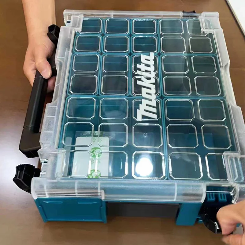 Makita 191X81-0 Tools Accessories Parts Box Detachable High Quality Drill Bits Screw Accessory Case 295*395*110cm