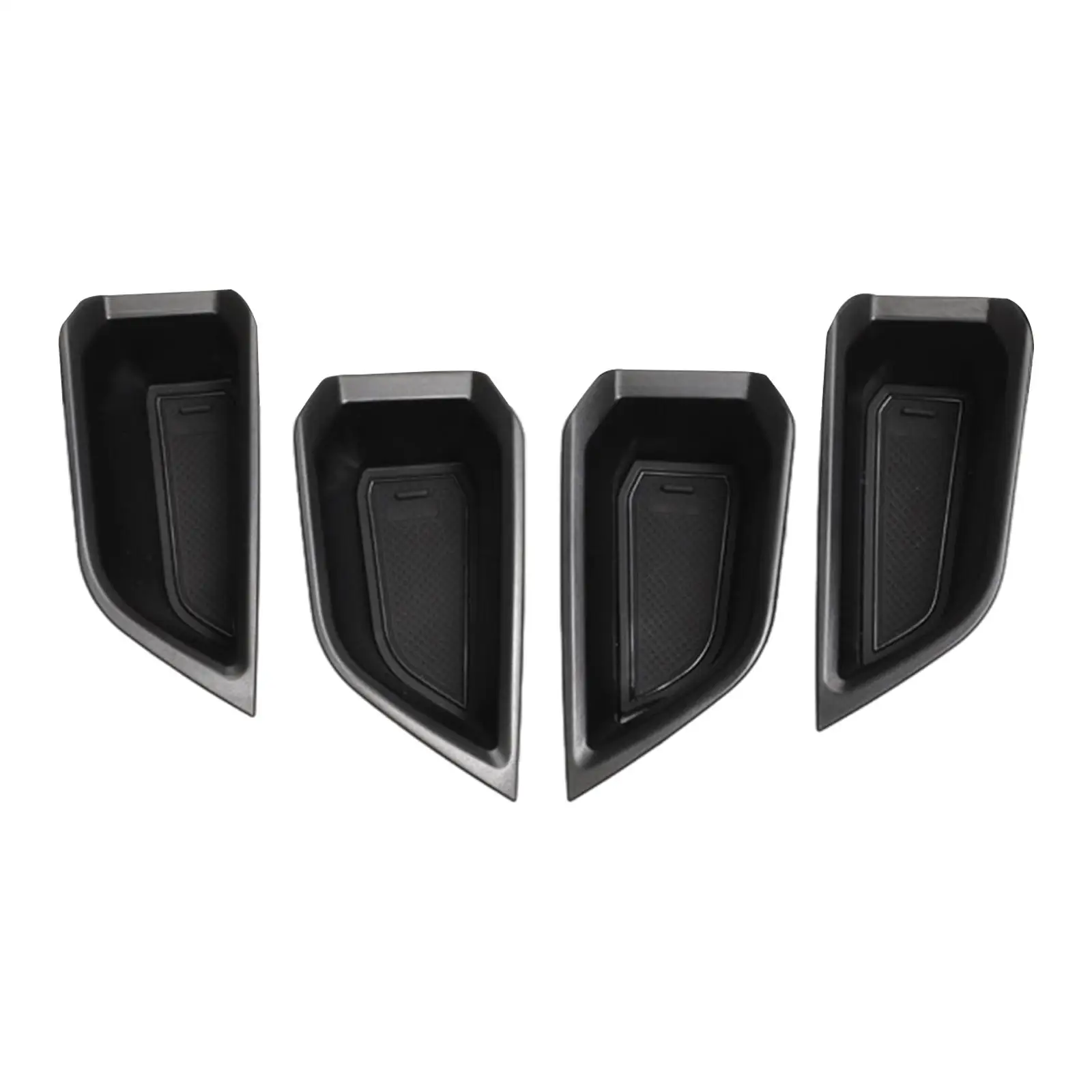 4x Door Side Storage Box Handle Container for Audi Q4 E-tron 2021-2023