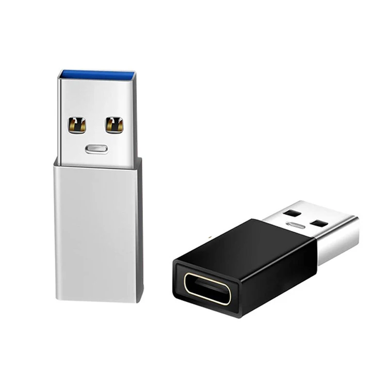 

2Pcs USB To Type C OTG Adapter USB-C Male To Micro Type-c Female Converter For USBC OTG Connector