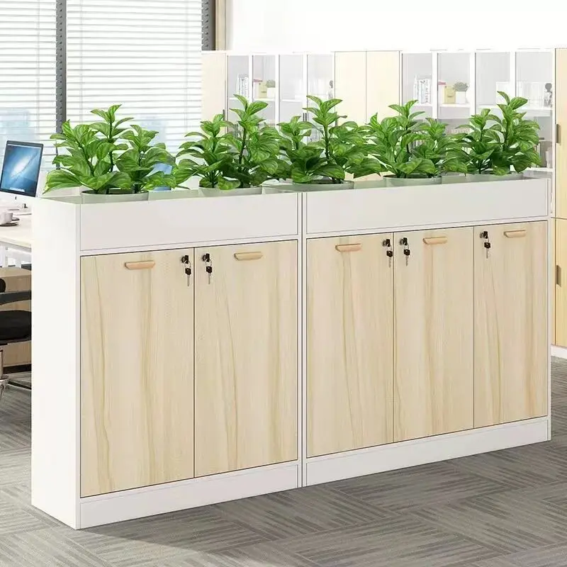 CX office wooden files, partitions, data cabinets modern simple lockers