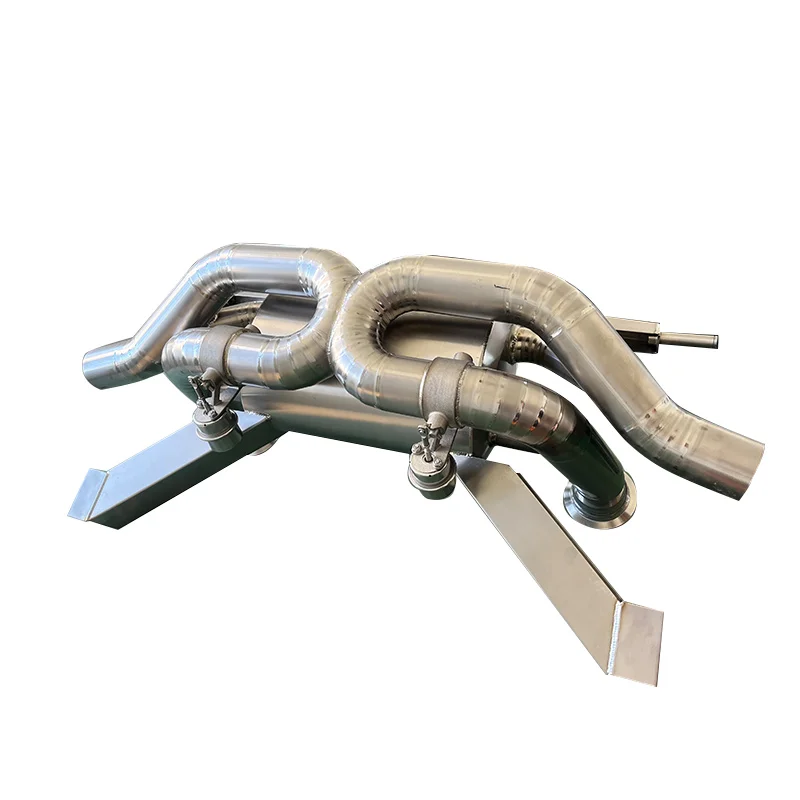 1:1 equal ratio replica titanium exhaust muffler for Gallardo LP550-2, custom service only
