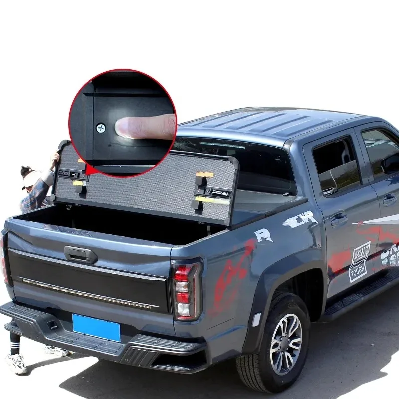 

Hard Folding Tonneau Cover for 2013-2024 Pickup Truck Bed Covers