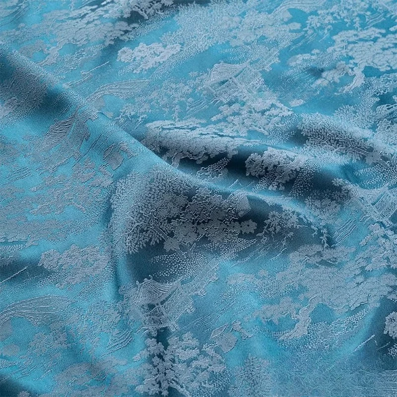 

Жаккардовая ткань с имитацией уксусной кислоты, мягкая, гладкая, устойчивая к морщинам ткань для одежды для шитья одежды по метрам своими руками