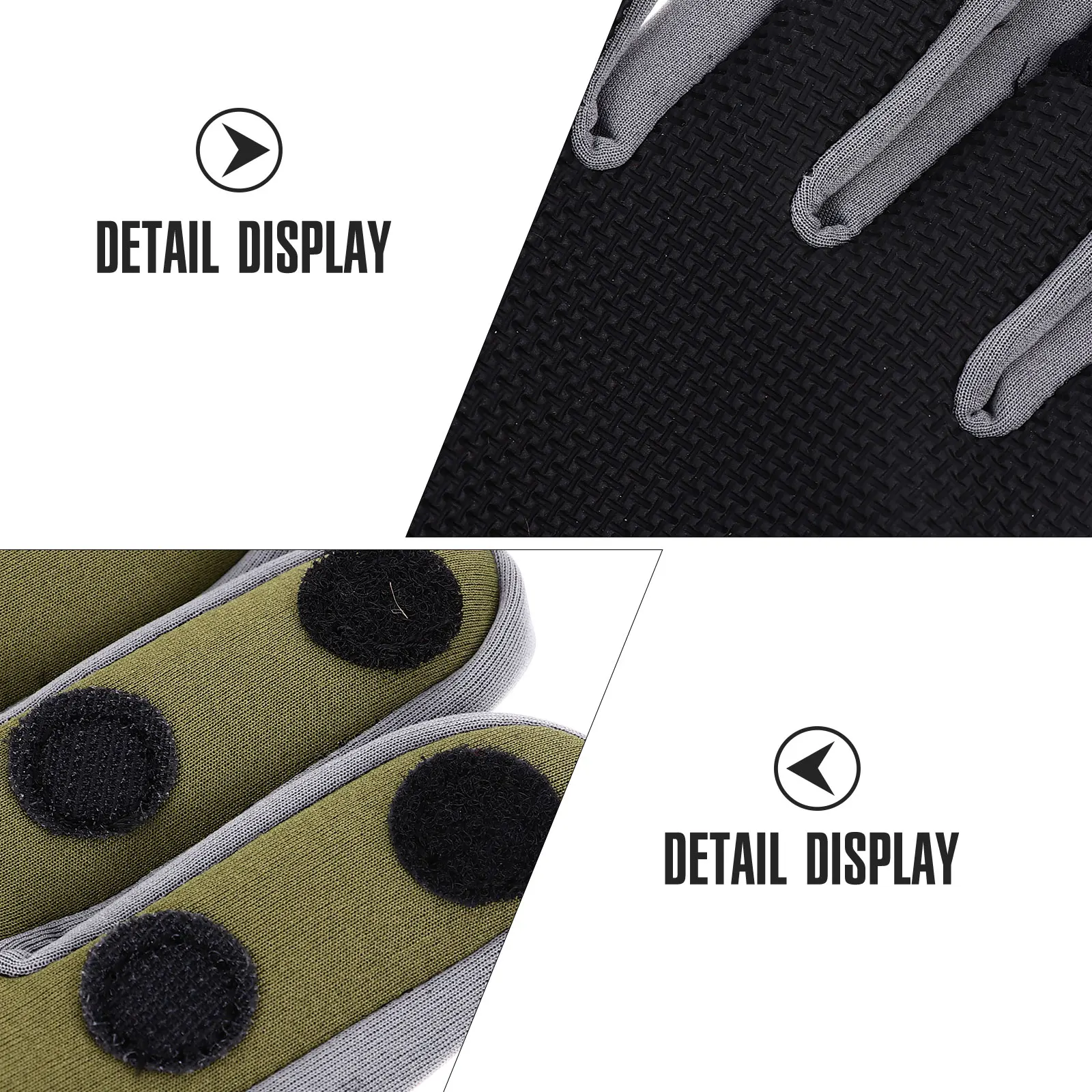 

1Pair Cycling Gloves Outdoor Winter Warm Three Fingers Cut Anti-Slip Waterproof Shockproof Climbing Hiking Mitts