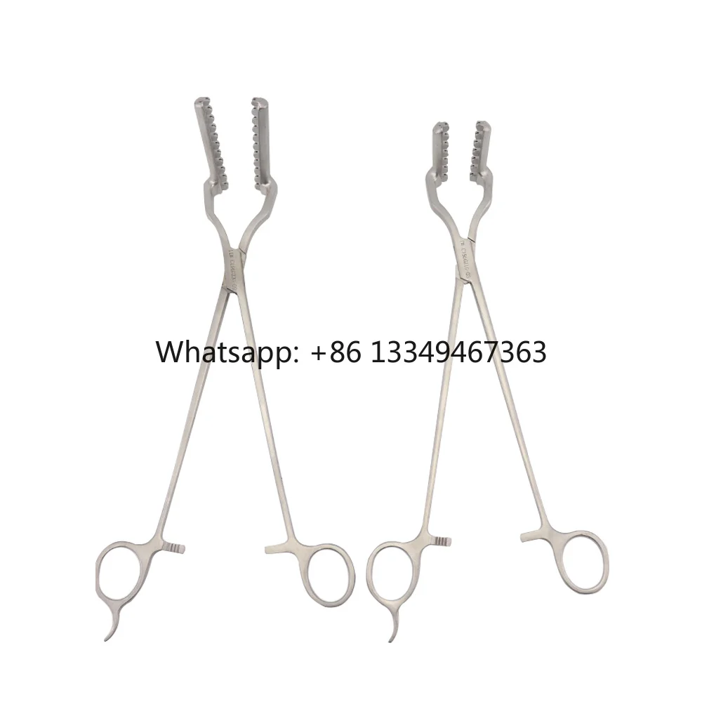 Medical Surgical Purse String Suture Clamp Stainless Steel Forceps