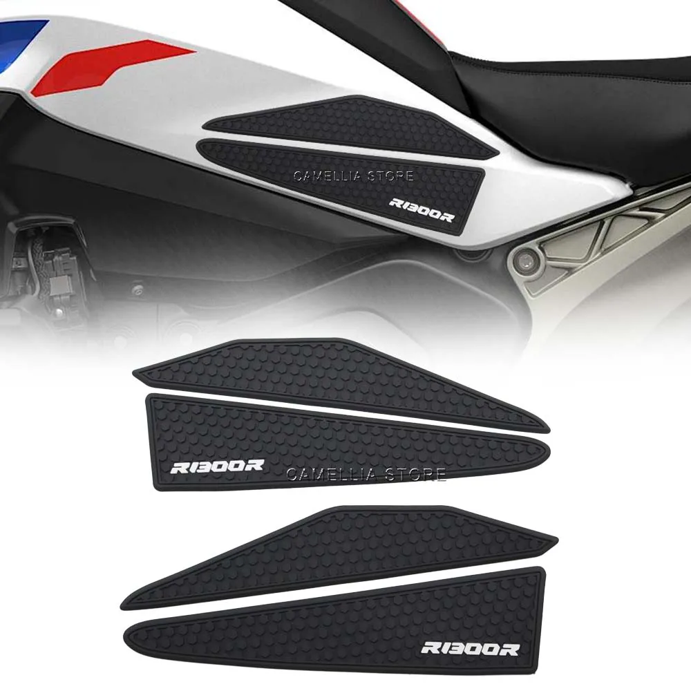 Motorcycle Fuel Tank Pad Anti-Slip Side R1300 R Waterproof Motorcycle Fuel Tank Side Sticker for BMW R1300 R