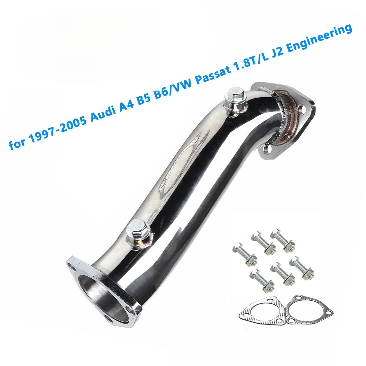 Downpipe Exhaust for 1997-2005 Audi A4 B5 B6/VW Passat 1.8T/L J2 Engineering