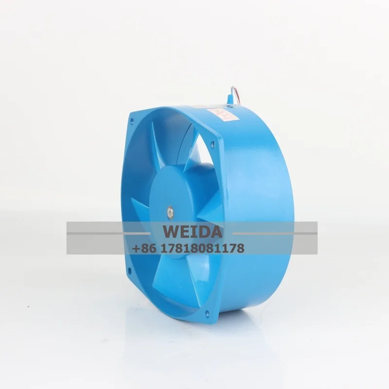Axial fan 150FZY2-D AC Blue Waterproof 220v Cooling Exhaust Fan 6Inch 150mm Electric Welding Machine Distribution Cabinet Fan view 3