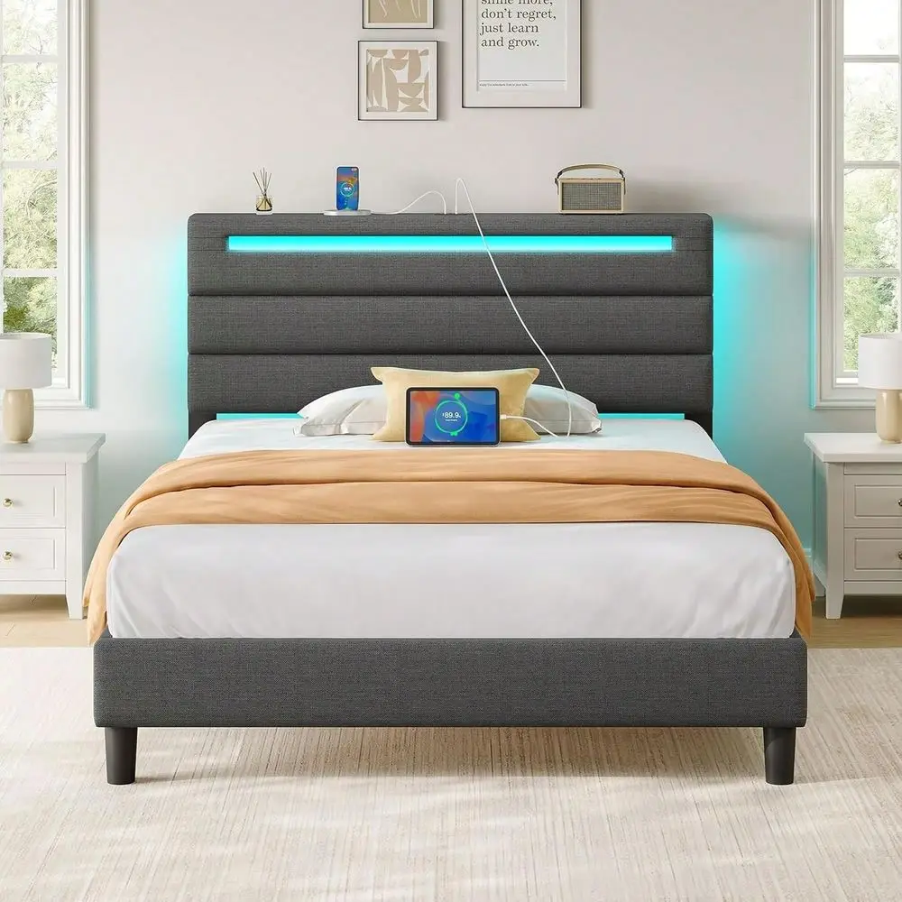 Modern Platform Bed…