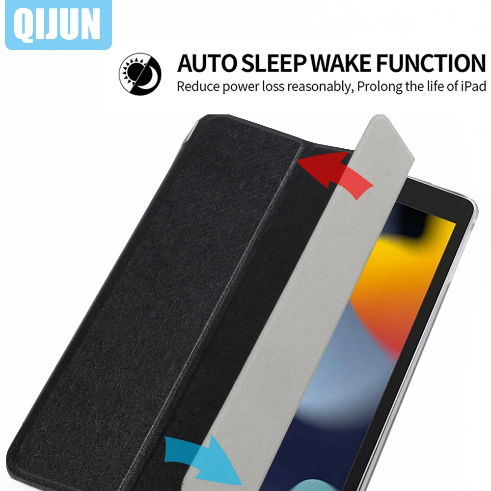 Tablet case for Samsung Galaxy Tab S8 11.0 2022 Smart sleep wake up Tri-fold Full Protective flip cover stand for SM-X700 X706