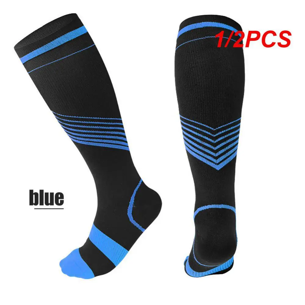 1/2pcs Kompression socken für Männer & Frauen Knies ports ocken für Laufflug reisen steigern die Ausdauer zirkulation und Erholung