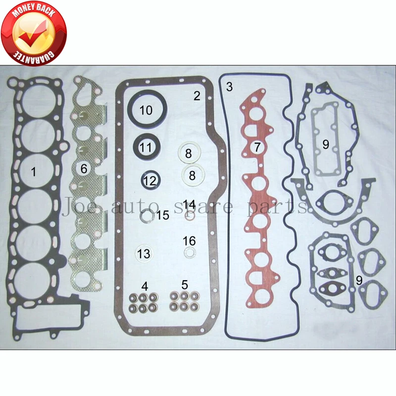 5M 5me Engine Full gasket set kit for Toyota Cressida/Crown 2759cc 2.8L 1980-1985 04111-43010 04111-43012 04111-43011