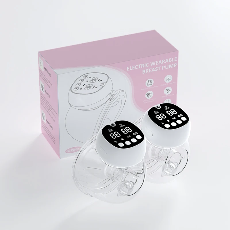 STLF Very New Wearable Electric Breast Pump Comfortable Unique Remote Control Synchronized Milk Pumping for New Mom