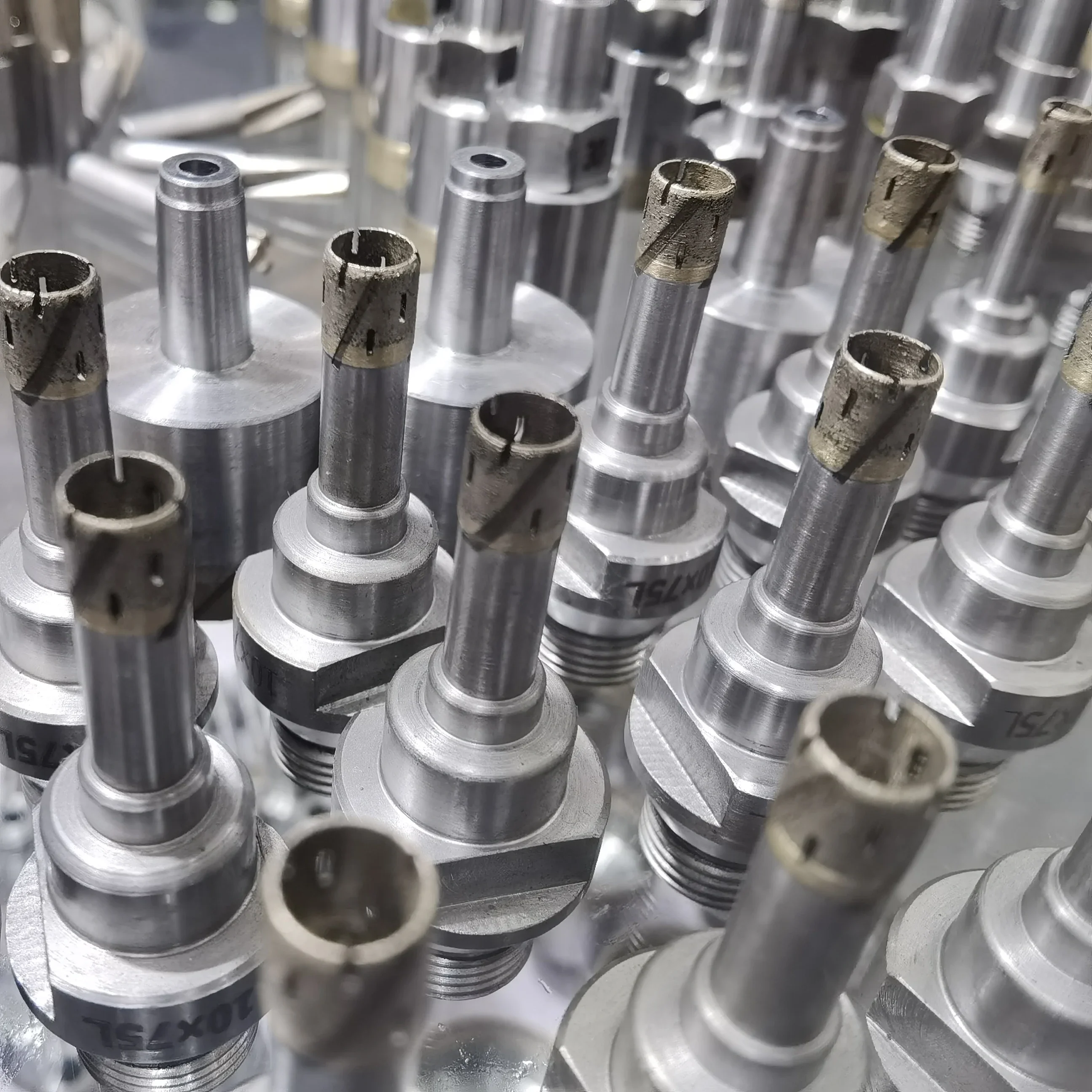 ใหม่ Sintered Diamond Core Drill Bit,กระเบื้องแก้วเจาะมากกว่า15,000หลุม,D5mm ~ 120มม.เบลเยียมด้าย-YG 1/2''