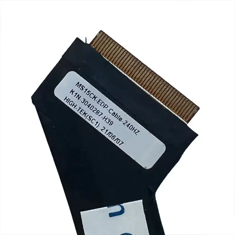 

For MSI Delta 15 A5EFK MS15CK EDP LCD 40PIN 240HZ K1N- 3040287 -H39 LCD LVDS LED Screen Video Display Cable Wire line JM