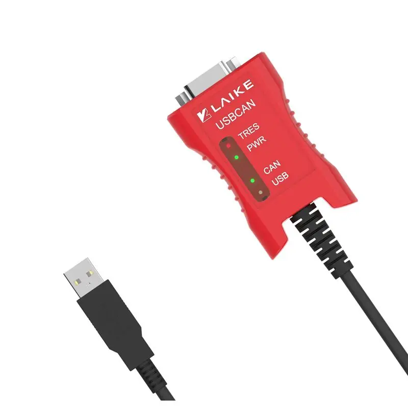 Laike Electronics 1-channel USB interface CAN card USB to CAN bus analyzer J1939 DBC CANopen