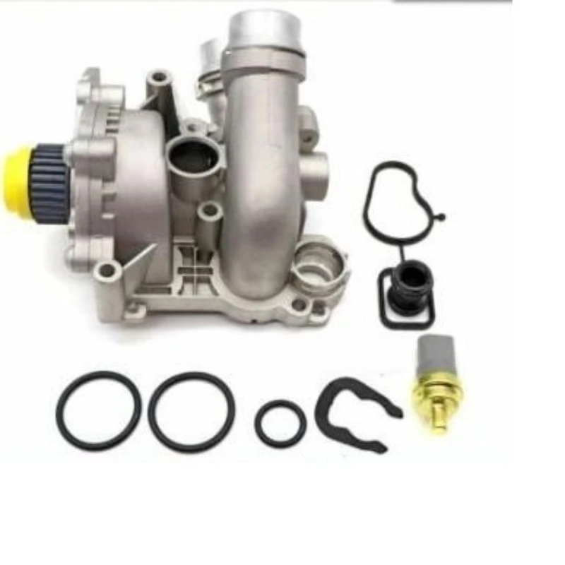 

Automobile water pump thermostat all-aluminum assembly cooling system