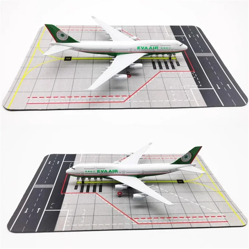 1:400 almofada de pista de aeroporto para avião de aviação civil avião airways estacionamento no avental mouse pad acessório de cena de aeroporto