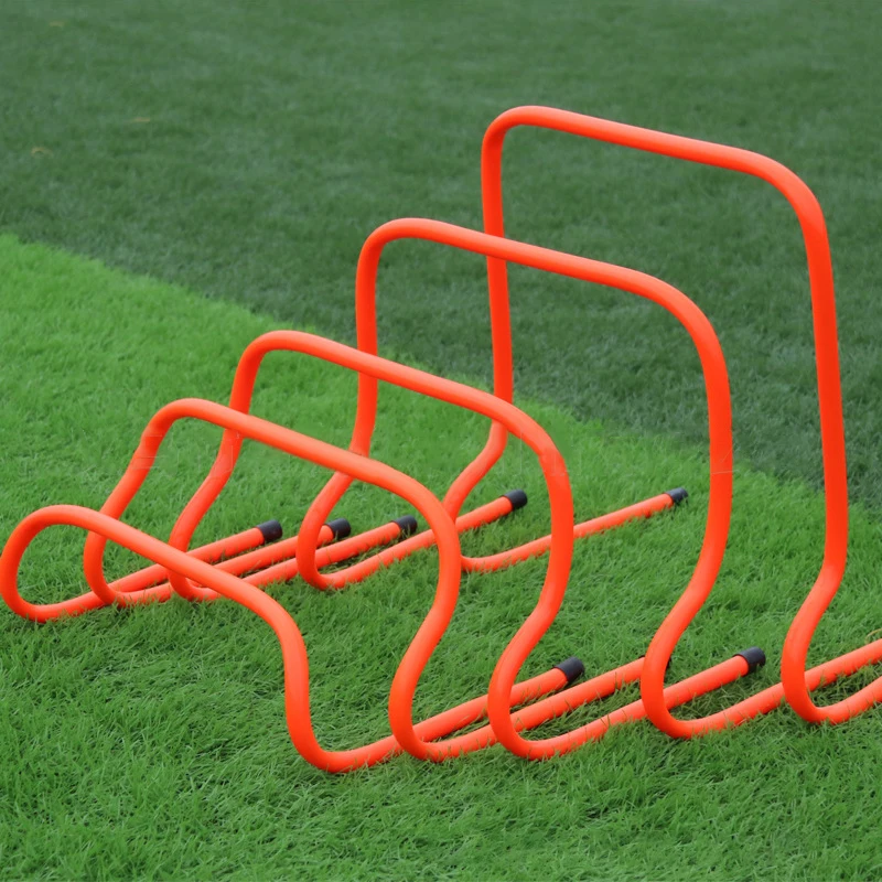 1Pc ABC Bent Hurdle Frame Obstacle Course Children's Soccer Training Equipment