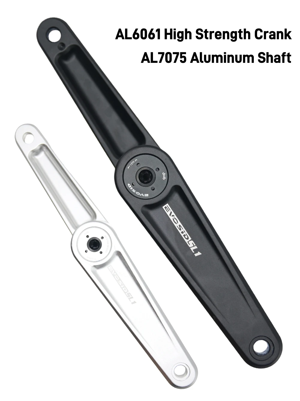EVOSID Rennrad 1x10/11/12 Geschwindigkeit Kurbel Kettenblatt RAD 40T 42T 44T 46T 48T Einzel Kettenblatt Rennrad Kurbelgarnitur – Detail 5