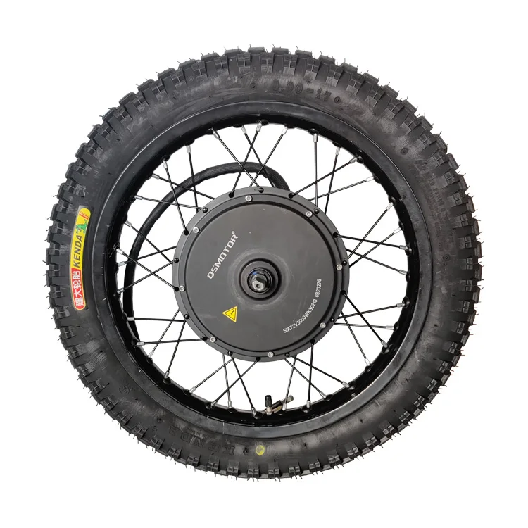 

Cheap durable 17 inch Kenda tire with 3000w 72v QS Brushless Hub motor kits for Electric bicycle dirt bike