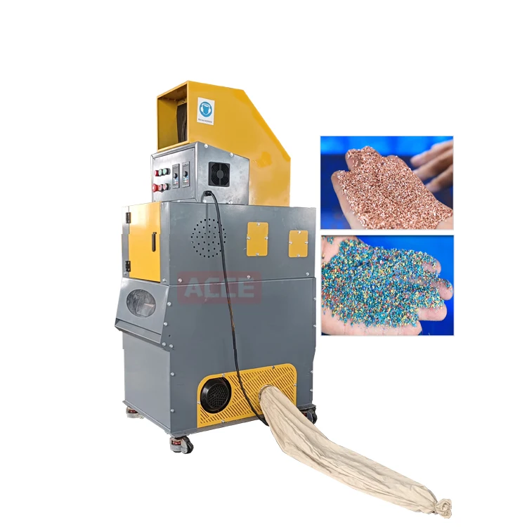 Good Manufacturers Customized Small Cable Wire Granulator Machine Scrap Copper Cable Granulator