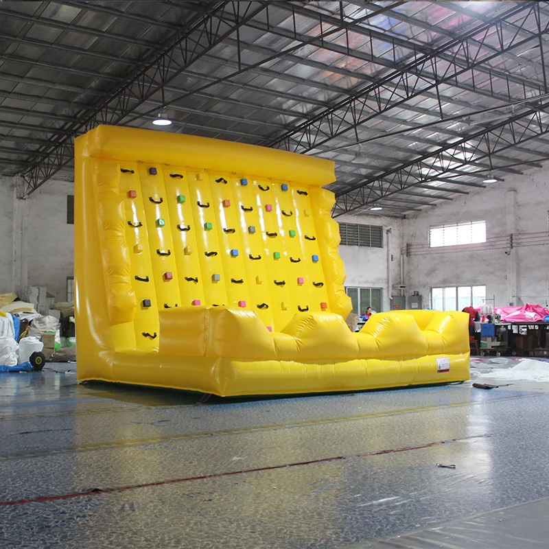 Popular Sell Inflatable Climbing Tower Inflatable Rock Climbing Wall Inflatable Bounce Challenge Climbing Wall for Adultpromote