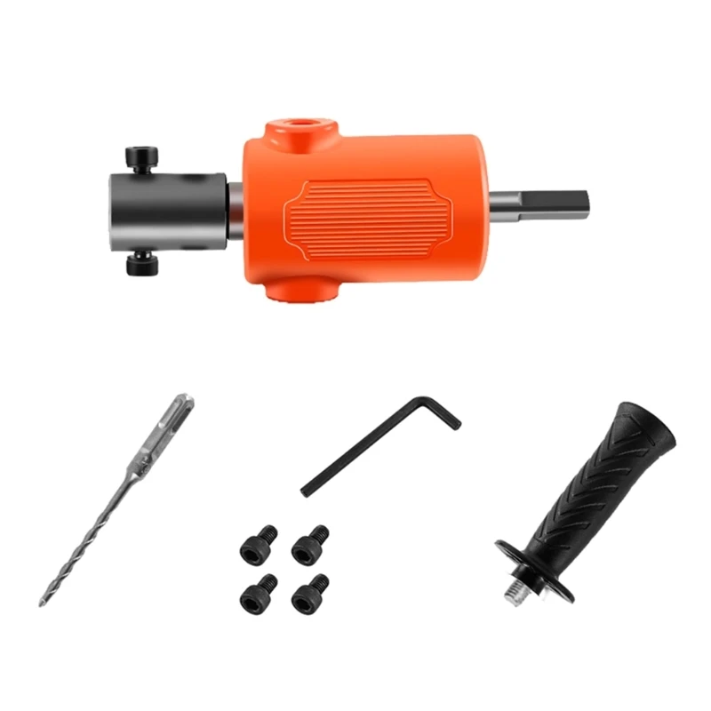 

dwan Electric Drill Modified Drill Adapter Hardware Tool Hand Electric Drill Adapter Outlet Adapter Electric Drill to Hammer
